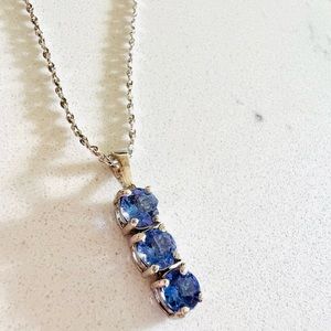 Tanzanite necklace